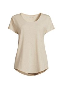 LANDS' END Shirt aus Baumwolle/Modal-Mix mit Ballett-Ausschnitt f&uuml;r Damen, Damen, size: regular, Wei&szlig;, Baumwolle Modal, by Lands' End