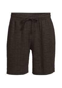 LANDS' END Schlupf-Shorts mit Struktur f&uuml;r Herren, Herren, size: regular, Braun, Baumwolle/Polyester, by Lands' End