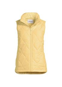 LANDS' END Isolierte Steppweste FeatherFree f&uuml;r Damen, Damen, size: regular, Gelb, Polyester, by Lands' End