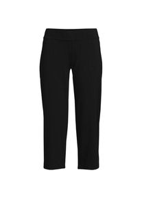 LANDS' END Stretch-Freizeithose in 3/4-L&auml;nge f&uuml;r Damen, Damen, size: regular, Schwarz, Baumwoll-Mischung, by Lands' End
