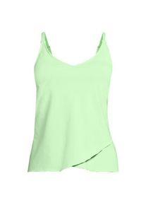 LANDS' END Tankinitop mit Tulpensaum chlorresistent f&uuml;r Damen in Plus-Gr&ouml;&szlig;e, Damen, size: plus, Gr&uuml;n, Nylon-Mischung, by Lands' End