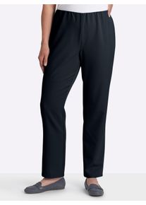 sheego Gro&szlig;e Gr&ouml;&szlig;en Stretch-Hose mit innenliegendem Dehnbund, marine, Gr&ouml;&szlig;e 185 - Damen