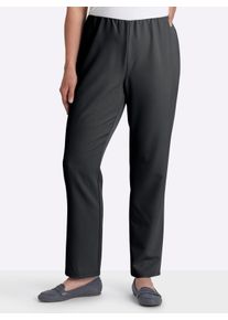 sheego Gro&szlig;e Gr&ouml;&szlig;en Stretch-Hose mit innenliegendem Dehnbund, anthrazit, Gr&ouml;&szlig;e 50 - Damen