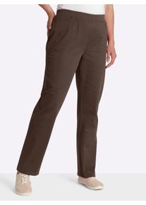 sheego Gro&szlig;e Gr&ouml;&szlig;en Stretch-Jeans mit Rundum-Dehnbund, taupe, Gr&ouml;&szlig;e 215 - Damen
