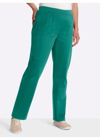 sheego Gro&szlig;e Gr&ouml;&szlig;en Stretch-Jeans mit Rundum-Dehnbund, smaragd, Gr&ouml;&szlig;e 235 - Damen
