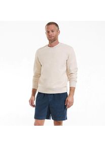 LANDS' END Feincord-Shorts mit Dehnbund f&uuml;r Herren, 18 cm, Herren, size: regular, Blau, Baumwolle, by Lands' End