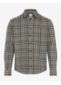 Brax Herren Hemd Style KAY navy Gr&uuml;n Oliv, gr&uuml;n - oliv, Gr. XL
