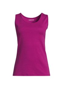 LANDS' END Baumwoll-Top f&uuml;r Damen, Damen, size: regular, Pink, Baumwolle, by Lands' End