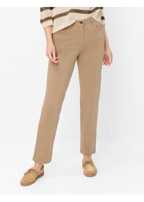 Raphaela by Brax Damen Five-Pocket-Hose Style CORRY NOUGAT, hellbraun, Gr. 52K