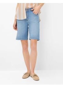 Brax Damen Bermuda Style MAINE B USED LIGHT BLUE, denim hellblau, Gr. 46