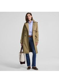 LANDS' END Wasserdichter Trenchcoat f&uuml;r Damen, Damen, size: regular, Braun, Polyester, by Lands' End