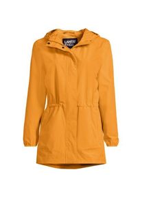 LANDS' END Wasserdichte Regenjacke SQUALL mit Packfach f&uuml;r Damen, Damen, size: regular, Orange, Polyester, by Lands' End