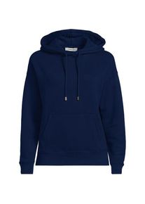 LANDS' END Serious Sweats Kapuzen-Sweatshirt f&uuml;r Damen, Damen, size: regular, Blau, Baumwoll-Mischung/Polyester-Mischung, by Lands' End