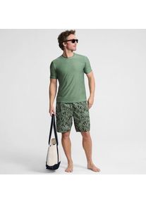 LANDS' END Badeshorts mit Hydroliner f&uuml;r Herren, 23 cm, Herren, size: regular, Gr&uuml;n, by Lands' End
