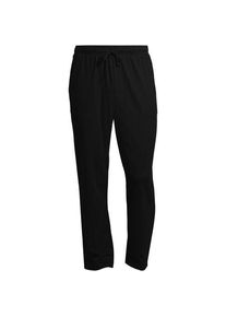 LANDS' END Jersey-Pyjamahose f&uuml;r Herren, Herren, size: regular, Schwarz, Baumwolle, by Lands' End