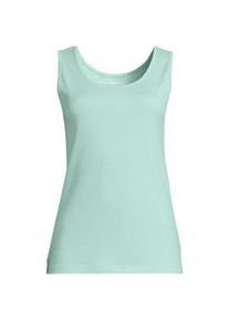LANDS' END Baumwoll-Top f&uuml;r Damen in Petite-Gr&ouml;&szlig;e, Damen, size: petite, Blau, Baumwolle, by Lands' End