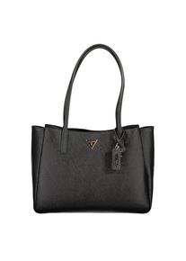 Guess Jeans Schwarze Polyurethan Damen Tasche