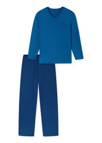 Schiesser Herren Pyjama Comfort EssentialsSchlafanzug, Pyjama Set, Nachtw&auml;sche