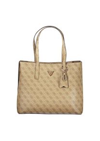 Guess Jeans Beiger Polyurethan Damenhandtasche