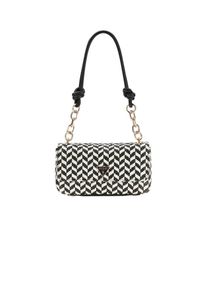 Guess Schultertasche Schwarz Multi