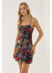 Muster Mini-Kleid
