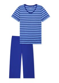 Schiesser Damen Pyjama Casual EssentialsSchlafanzug, Pyjama Set, Nachtw&auml;sche