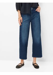 Brax Damen Culotte Style MAINE S USED REGULAR BLUE, denim blau regular, Gr. 38L