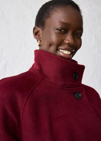 bonprix Jacke mit weichem Wollanteil, rot, Gr.38, weiche Wolljacke in sch&ouml;ner Premium-Qualit&auml;t, aus Wolle