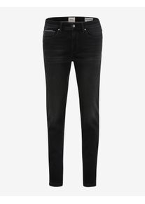 Brax Herren Five-Pocket-Hose Style CHRIS GREY HURRICANE USED, denim dunkelgrau, Gr. 38/34