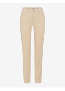 Brax Damen Cordhose Style MARY DARK ECRU, hellbeige, Gr. 36K