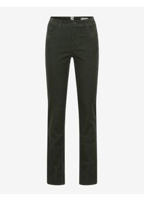 Brax Damen Cordhose Style MARY DEEP FOREST, dunkelgr&uuml;n, Gr. 50K