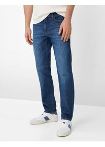 Brax Herren Five-Pocket-Hose Style CADIZ REGULAR BLUE USED, denim blau, Gr. 38/30