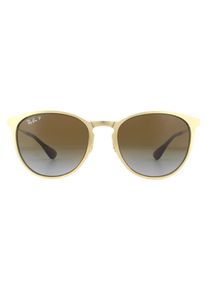 Lunettes De Soleil Ray-Ban RB3539 112/T5 D&eacute;grad&eacute; Brun Or