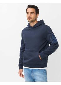 Brax Herren Hoodie Style SULLIVAN night blue, dunkelblau, Gr. XXXL