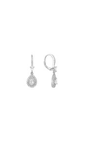 Luxenter Sterling Silber 925 Ohrringe mit rhodiniertem Brillant Zirkonia - Shiyi