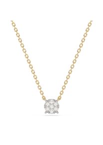 Diam Addict Halskette 585 Gelbgold mit im Labor gez&uuml;chtetem Diamanten