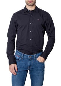 Tommy Hilfiger Tommy Jeans TJM Original Herrenhemd Schwarz Baumwolle. Authentische Tommy Jeans Kleidung - Tommy Jeans Streetwear/Sportswear Design - Tommy Jeans f&uuml;r M&auml;nner - Tommy Jeans Hemd in der Farbe Schwarz passt perfekt zu Ihrem restlichen Garderobe - Material Baumwolle bequem - classic - TJM Original -.