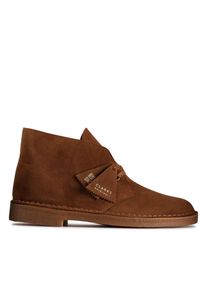 Diese Clarks Desert Boots sind aus hochwertigem Wildleder gefertigt. Die Innenseite der Schuhe ist aus Leder, wodurch sie wunderbar weich und atmungsaktiv sind. Die Kreppsohle bietet hervorragenden Halt und D&auml;mpfung, so dass Sie den ganzen Tag bequem laufen k&ouml;nnen. Marke: ClarksModellname: Desert BootKategorie: HerrenschuheMaterialien: WildlederFarbe: Cola Wildleder (braun)