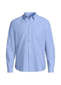 LANDS' END Oxford-Hemd Sail Rigger Classic Fit, Herren, size: regular, Blau, Baumwolle, by Lands' End