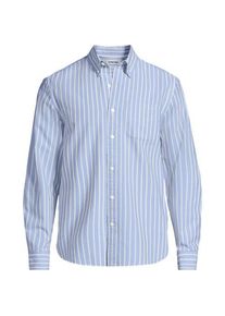 LANDS' END Oxford-Hemd Sail Rigger Classic Fit in Tall-Gr&ouml;&szlig;e, Herren, size: tall, Blau, Baumwolle, by Lands' End