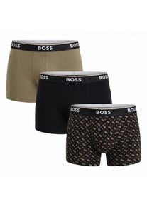 BOSS 3er-Pack Herren Elastische Baumwoll-Boxershorts 50554443