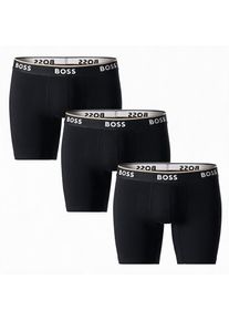 BOSS 3er-Pack Herren Elastische Baumwollboxershorts 50538142