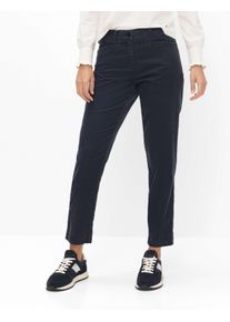 Brax Damen Cordhose Style MARA S NAVY, dunkelblau, Gr. 46L