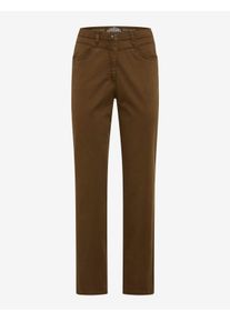 Raphaela by Brax Damen Five-Pocket-Hose Style CAREN NEW HAZELNUT, braun, Gr. 44K