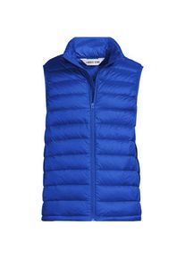LANDS' END Ultraleichte verstaubare Wanderweight-Daunenweste f&uuml;r Herren, Herren, size: regular, Blau, Polyester/Nylon/Daunen, by Lands' End