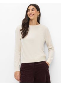 Brax Damen Pullover Style LISA dark ecru, hellbeige, Gr. 48