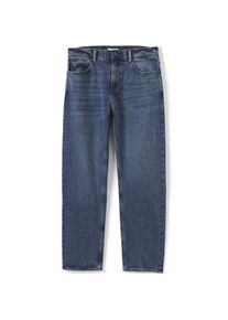 LANDS' END Stretch-Denim Jeans, Classic Fit, Herren, size: regular, Blau, Elasthan/Baumwoll-Mischung, by Lands' End