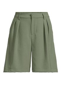 LANDS' END Creaseless Shorts 20 cm f&uuml;r Damen, Damen, size: regular, Gr&uuml;n, Polyester, by Lands' End