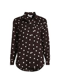 LANDS' END Premium Reinleinen-Bluse f&uuml;r Damen, Damen, size: regular, Braun, Leinen, by Lands' End