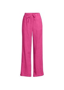 LANDS' END Weite Premium Reinleinen-Schlupfhose f&uuml;r Damen, Damen, size: regular, Pink, Leinen, by Lands' End